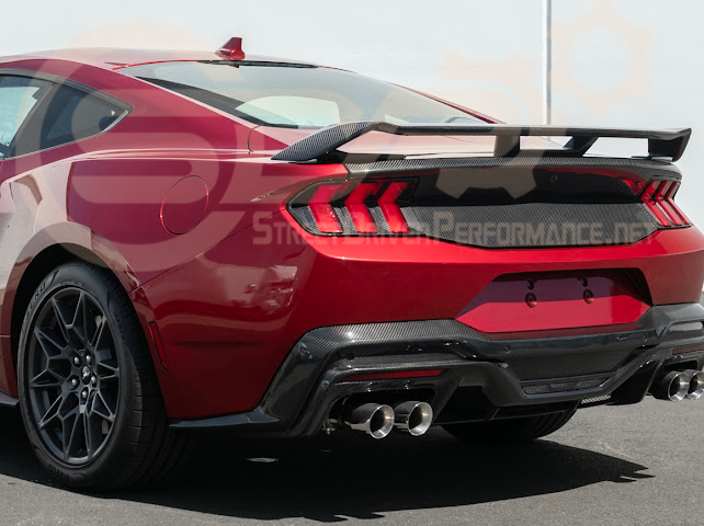 2024-UP FORD MUSTANG S650 | CARBON FIBER REAR TRUNK PANEL COVER TRIM